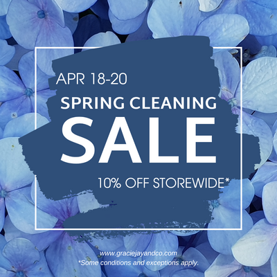 Spring Cleaning Sale