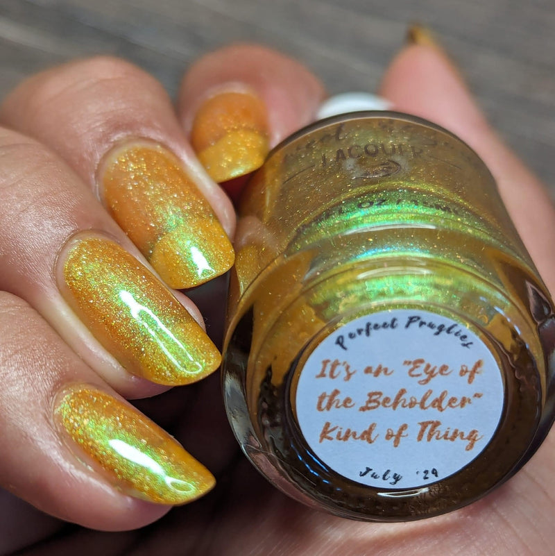 It’s an “Eye of the Beholder” Kind of Thing | Sweet & Sour Lacquer