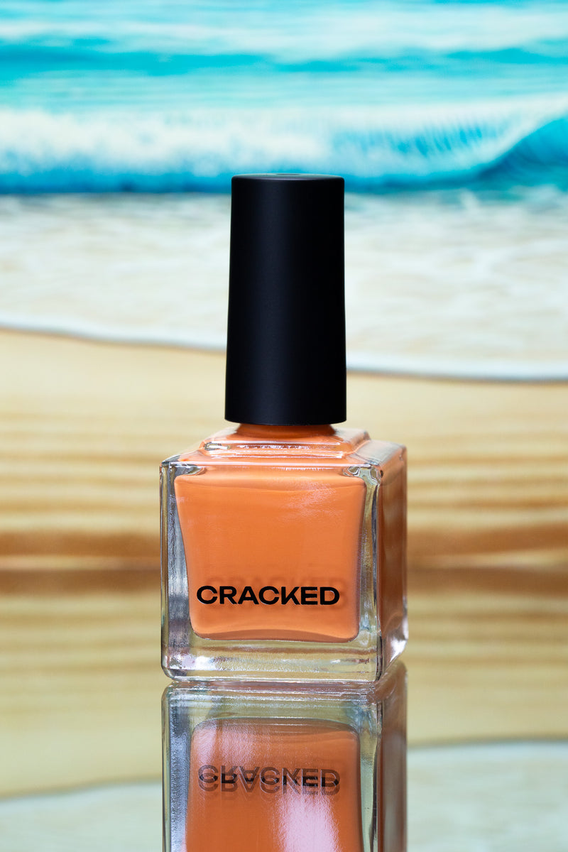 Cut On Coral | Cracked Polish