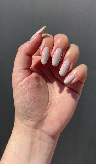 Every Cloud Has A Pink Lining (Glow’d Up Nail Lovers FB Group) | Cracked Polish