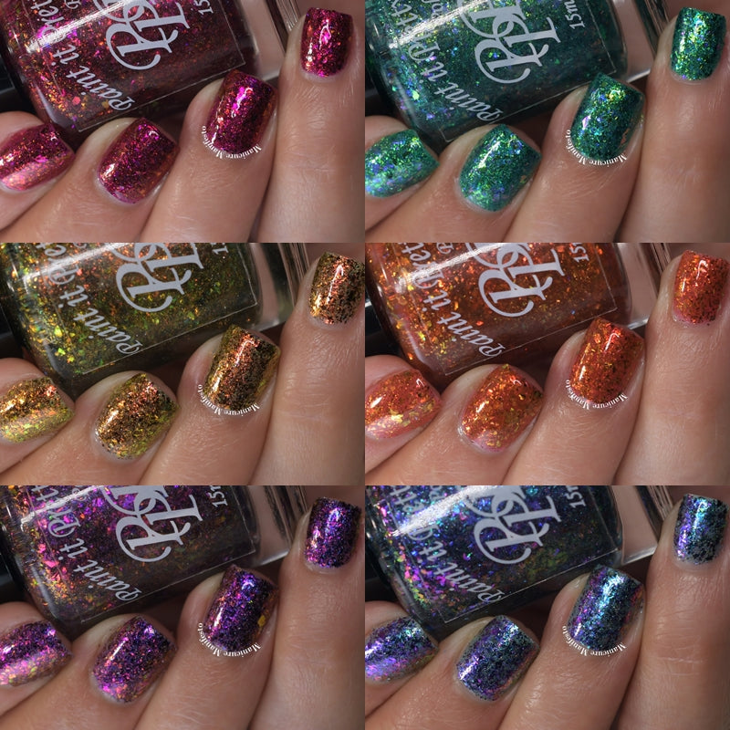 Fall Flakies (6pc) collection | Paint it Pretty Polish (PRE-ORDER)