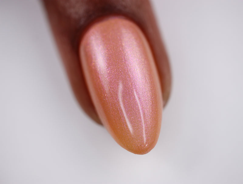 Apricot Whisper | Cracked Polish