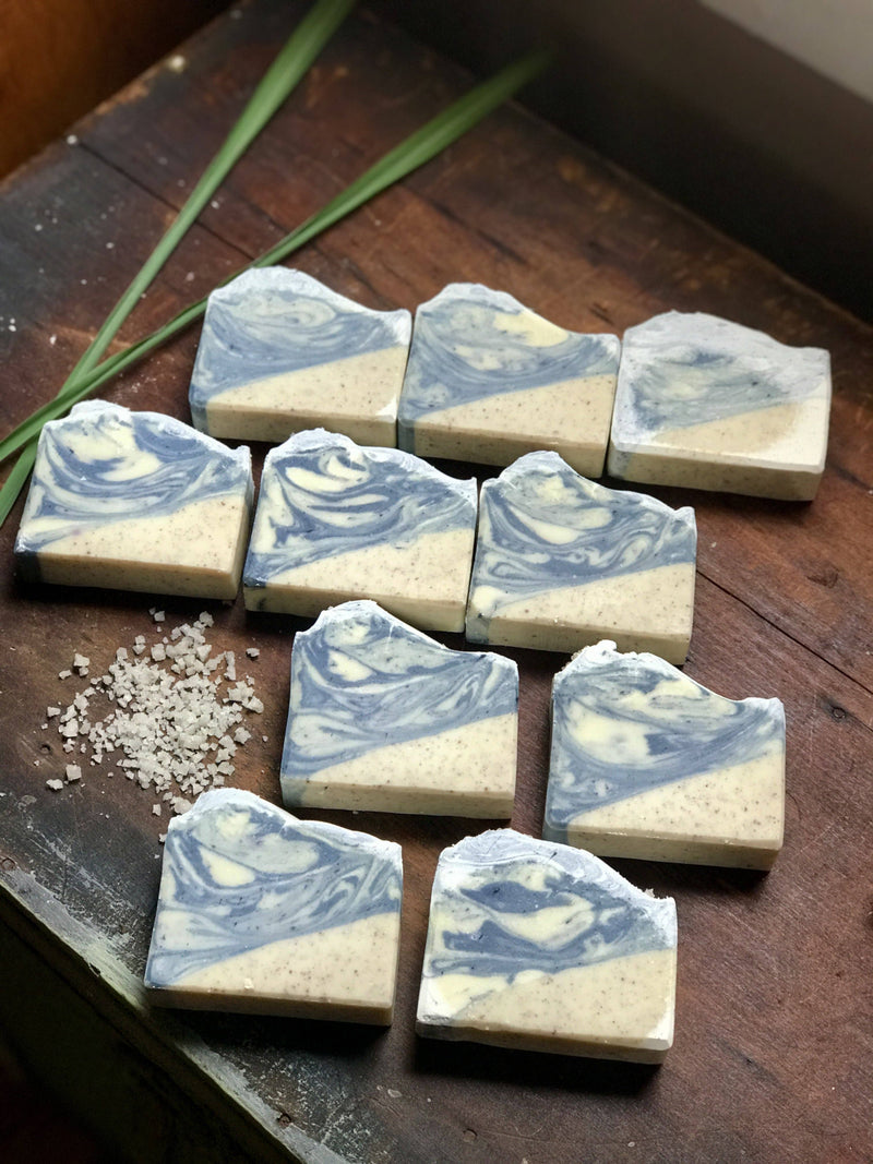 Saltwater & Lemongrass Soap by Sage & Thistle