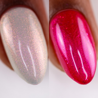 Every Cloud Has A Pink Lining (Glow’d Up Nail Lovers FB Group) | Cracked Polish