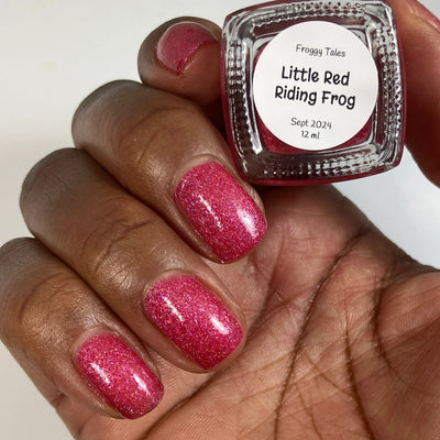 Little Red Riding Frog | Red Eyed Lacquer (PRE-ORDER)