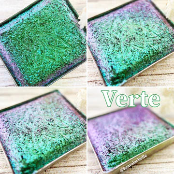 Verte (Deep Iridescent Multichrome Eyeshadow) by Clionadh Cosmetics