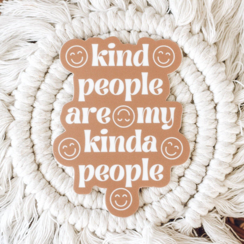 Kind People are My Kinda People Sticker by Jess&