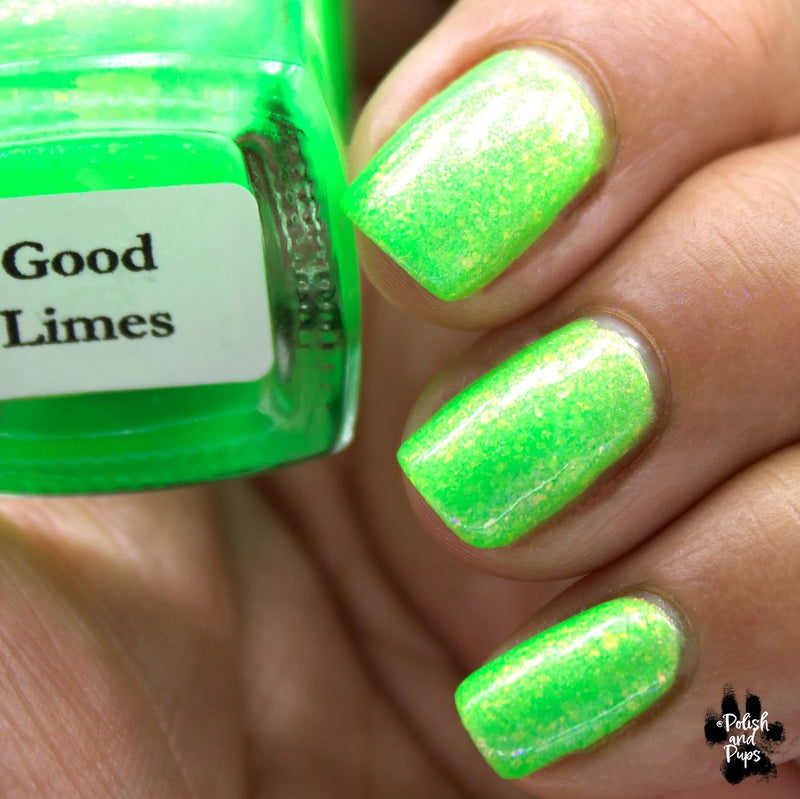 Good Limes by Garden Path